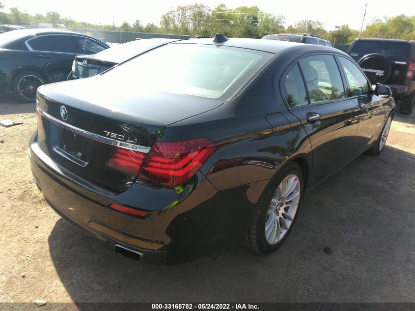 2013 BMW 7 SERIES 750LI XDRIVE WBAYF8C52DD141655