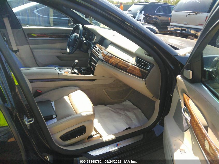 2013 BMW 7 SERIES 750LI XDRIVE WBAYF8C52DD141655