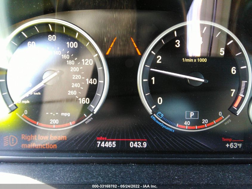 2013 BMW 7 SERIES 750LI XDRIVE WBAYF8C52DD141655