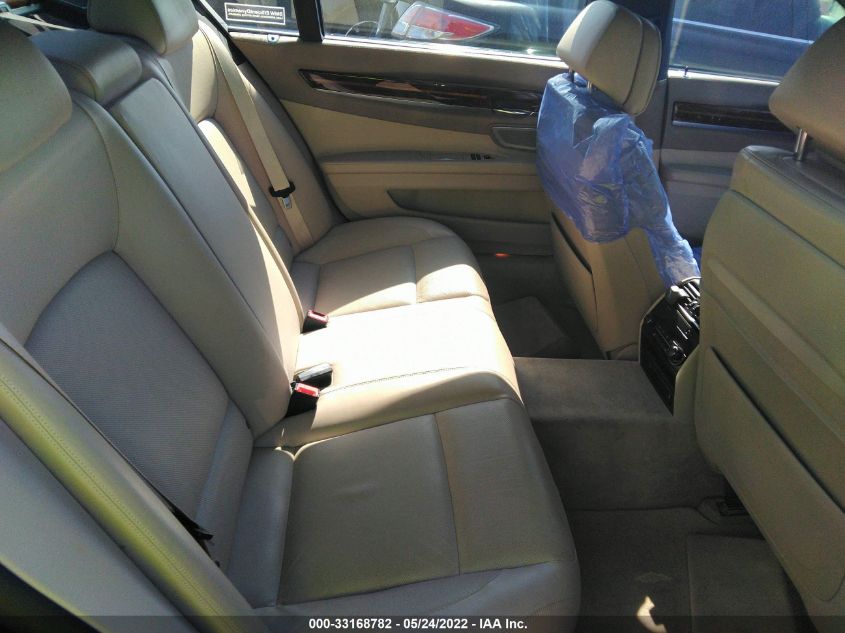 2013 BMW 7 SERIES 750LI XDRIVE WBAYF8C52DD141655