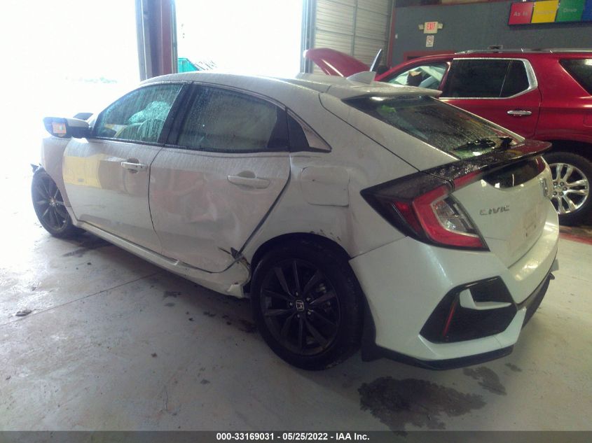 2020 HONDA CIVIC HATCHBACK EX-L SHHFK7H80LU222811