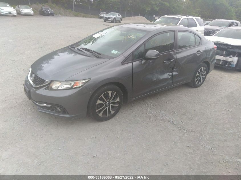 2013 HONDA CIVIC SDN EX-L 19XFB2F92DE273282