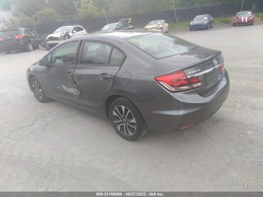 2013 HONDA CIVIC SDN EX-L 19XFB2F92DE273282