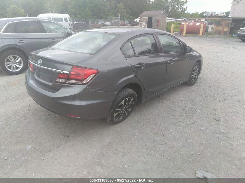 2013 HONDA CIVIC SDN EX-L 19XFB2F92DE273282