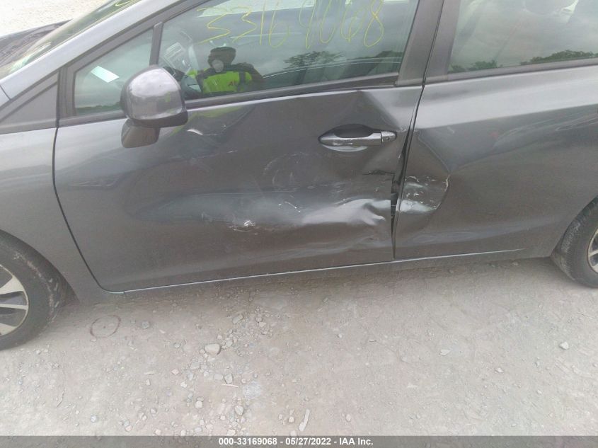 2013 HONDA CIVIC SDN EX-L 19XFB2F92DE273282