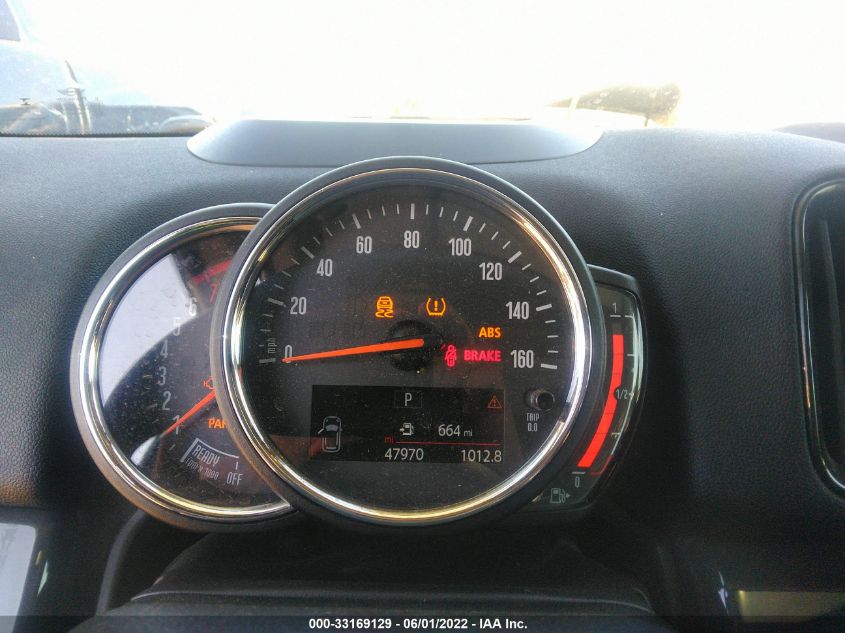 2018 MINI COUNTRYMAN COOPER WMZYV5C36J3E04544