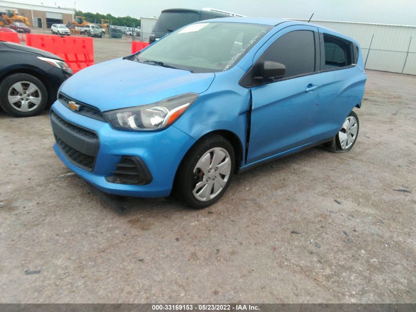 2017 CHEVROLET SPARK LS KL8CB6SA6HC761909