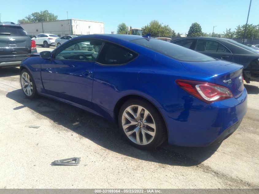 2013 HYUNDAI GENESIS COUPE 2.0T KMHHT6KD0DU085512