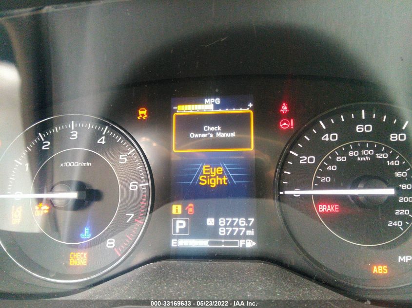 2022 SUBARU IMPREZA 4S3GTAB69N3706483