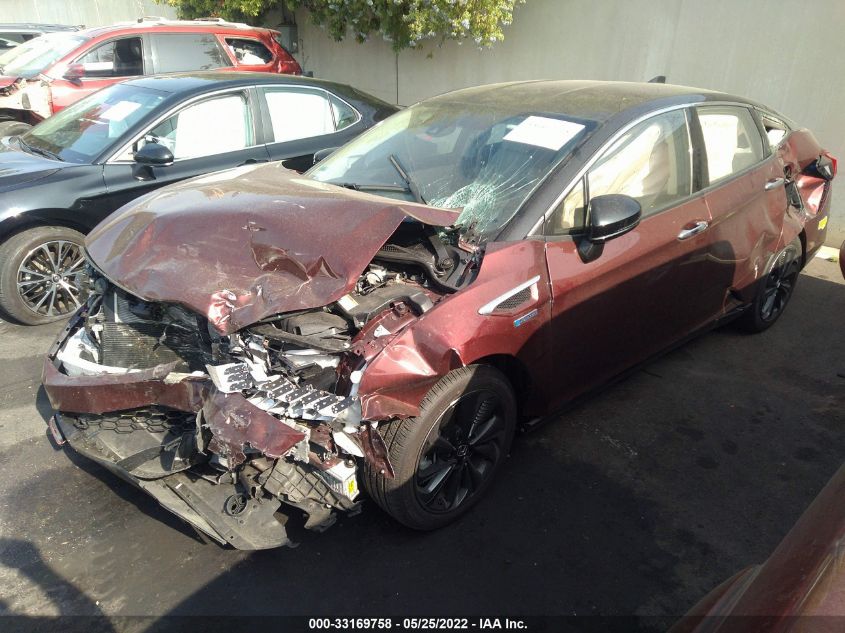 2021 HONDA CLARITY FUEL CELL JHMZC4F82MC000118