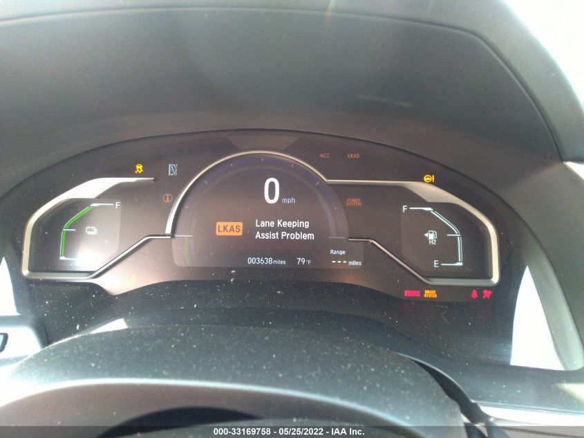 2021 HONDA CLARITY FUEL CELL JHMZC4F82MC000118