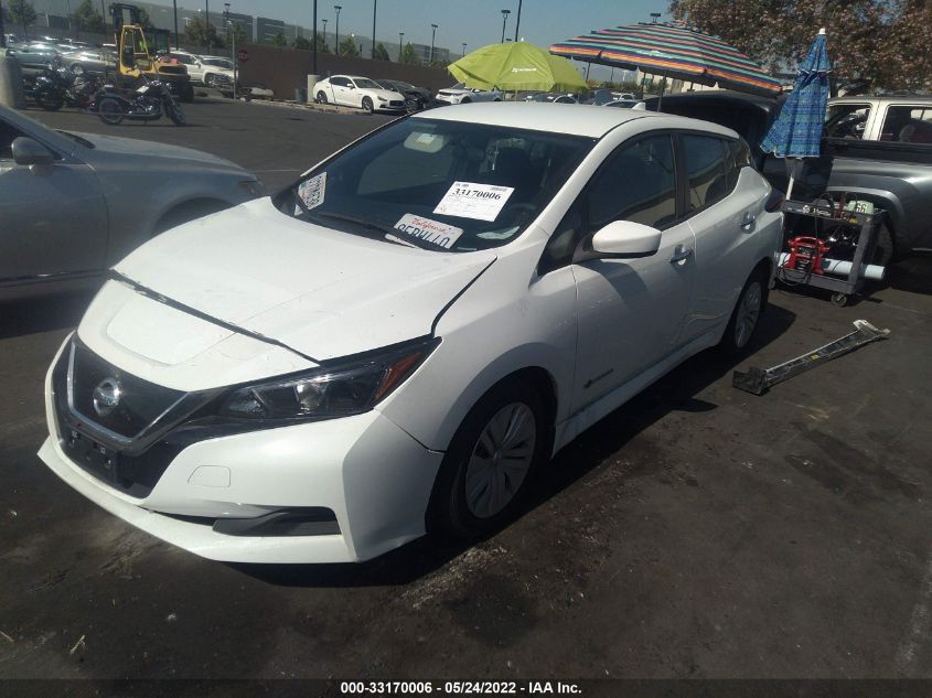 2018 NISSAN LEAF S 1N4AZ1CP8JC309701