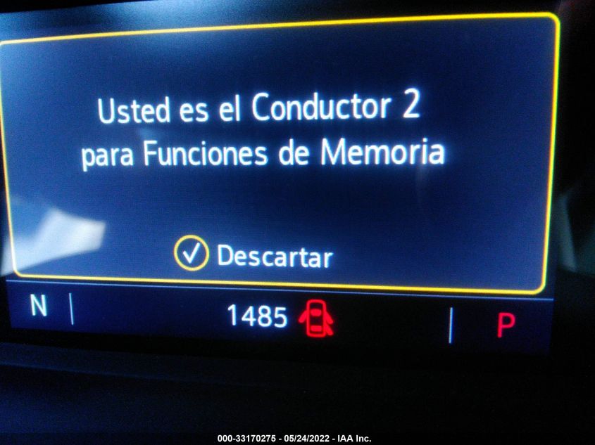 2022 CADILLAC XT5 FWD PREMIUM LUXURY 1GYKNCR44NZ131169