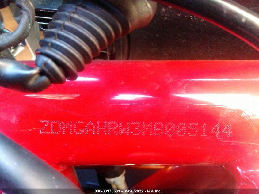2021 DUCATI DIAVEL 1260 S ZDMGAHRW3MB005144