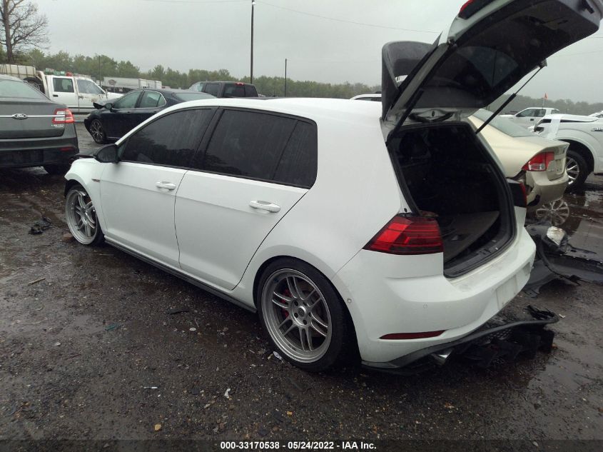 2018 VOLKSWAGEN GOLF GTI S/SE/AUTOBAHN 3VW447AU4JM261126