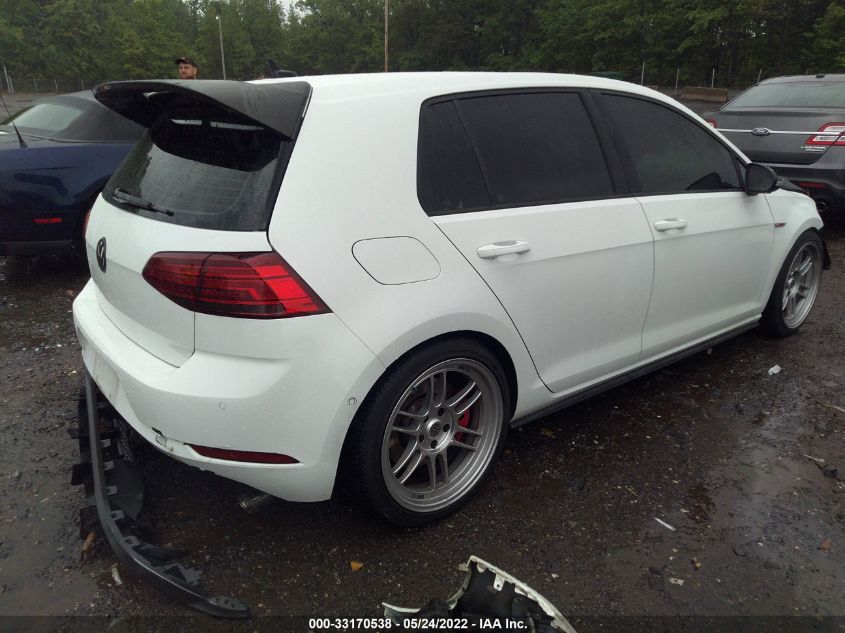 2018 VOLKSWAGEN GOLF GTI S/SE/AUTOBAHN 3VW447AU4JM261126