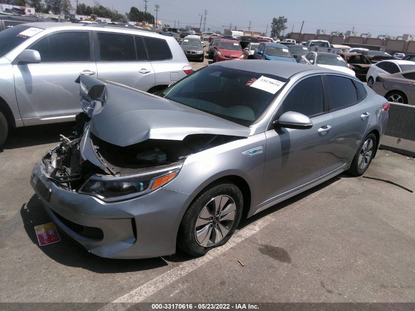 2018 KIA OPTIMA HYBRID PREMIUM KNAGT4LE7J5023524
