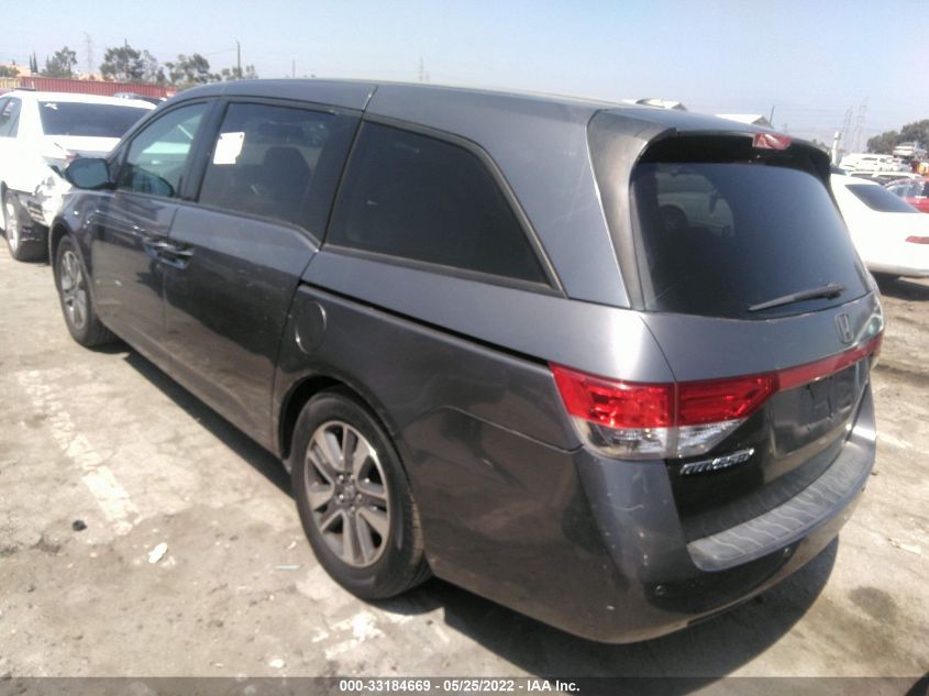 2014 HONDA ODYSSEY TOURING 5FNRL5H9XEB068393