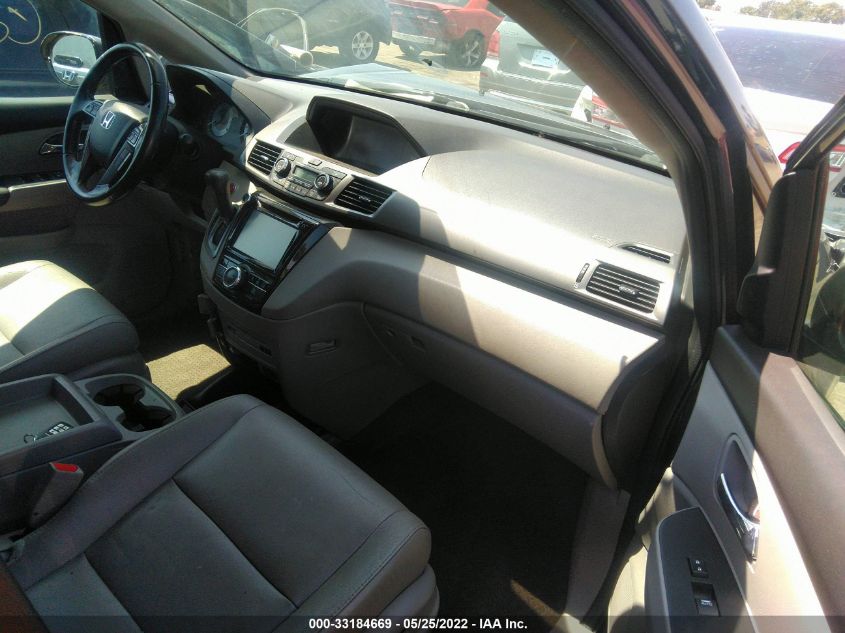 2014 HONDA ODYSSEY TOURING 5FNRL5H9XEB068393