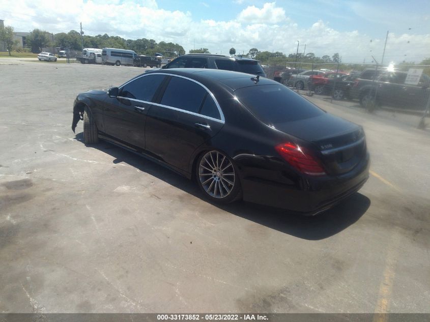 2016 MERCEDES-BENZ S-CLASS S 550 WDDUG8CB9GA207070