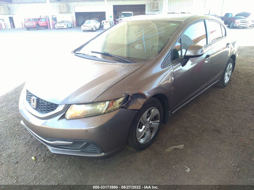 2013 HONDA CIVIC SDN LX 2HGFB2F56DH547439