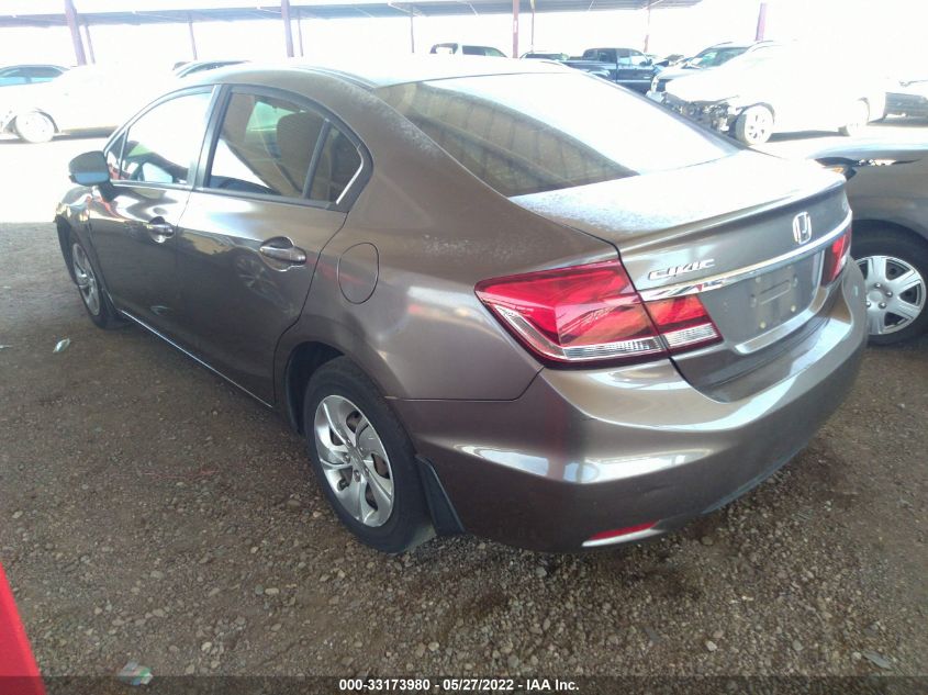 2013 HONDA CIVIC SDN LX 2HGFB2F56DH547439