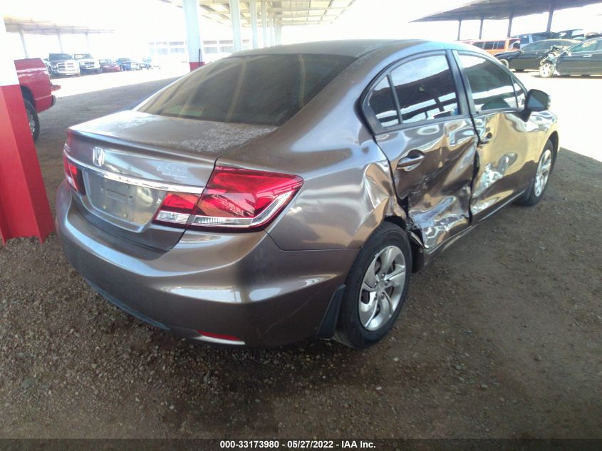 2013 HONDA CIVIC SDN LX 2HGFB2F56DH547439