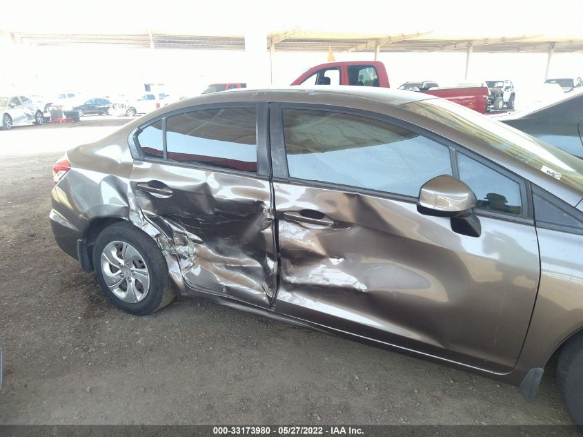 2013 HONDA CIVIC SDN LX 2HGFB2F56DH547439