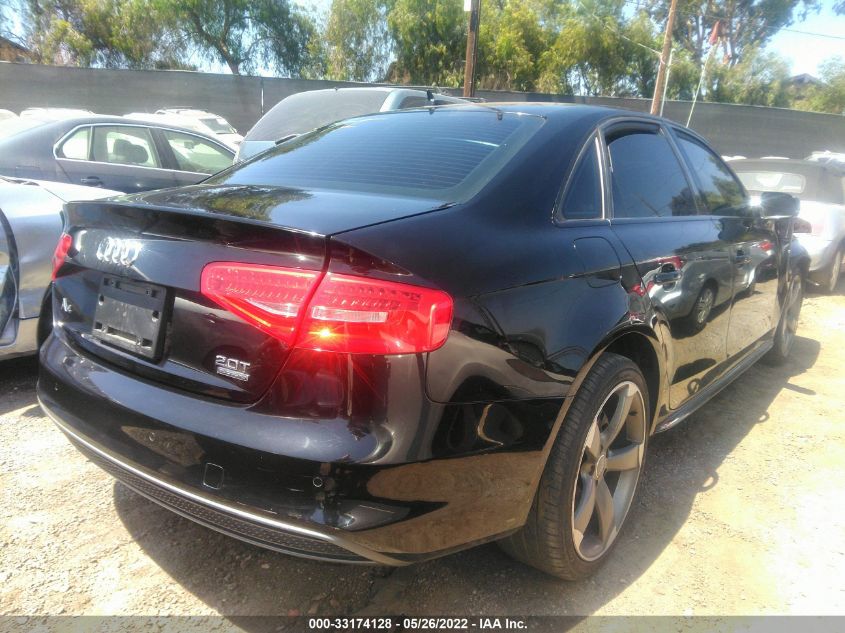 2015 AUDI A4 PREMIUM PLUS WAUFFAFL4FN038081