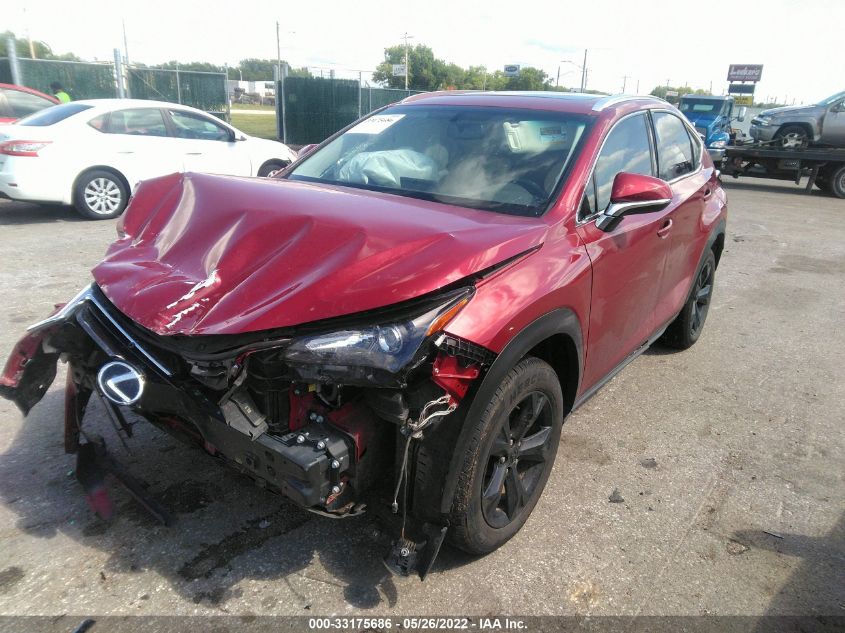 2017 LEXUS NX NX TURBO JTJBARBZ6H2099717