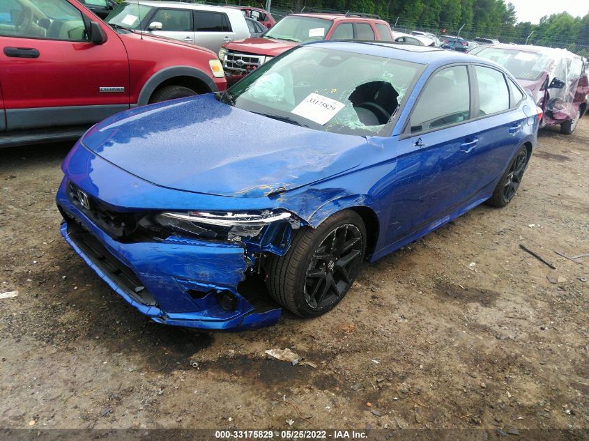 2022 HONDA CIVIC SI 2HGFE1E58NH470951