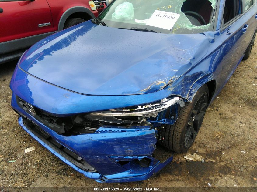2022 HONDA CIVIC SI 2HGFE1E58NH470951
