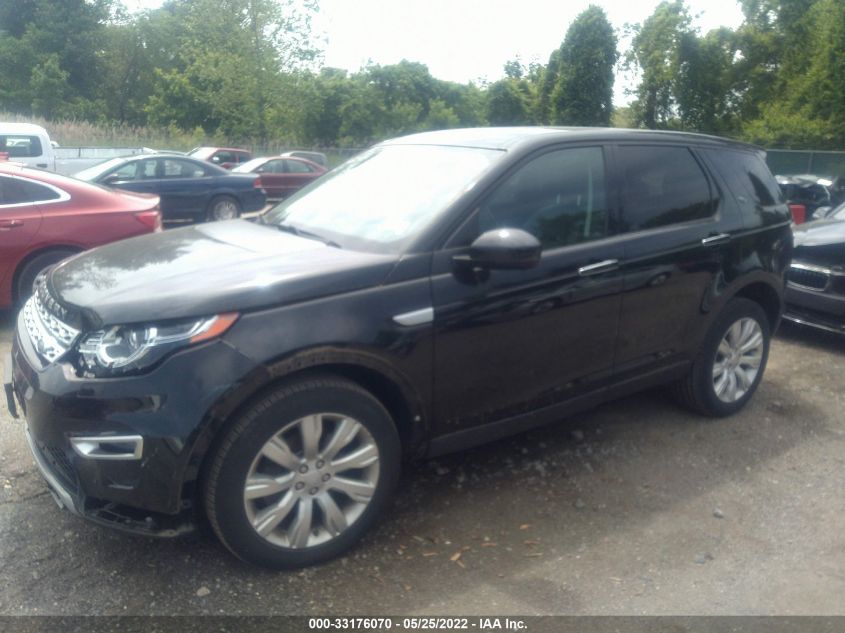 2015 LAND ROVER DISCOVERY SPORT HSE LUXURY SALCT2BG6FH539932