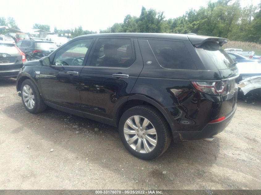 2015 LAND ROVER DISCOVERY SPORT HSE LUXURY SALCT2BG6FH539932