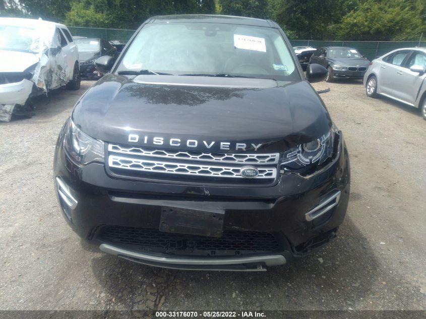 2015 LAND ROVER DISCOVERY SPORT HSE LUXURY SALCT2BG6FH539932
