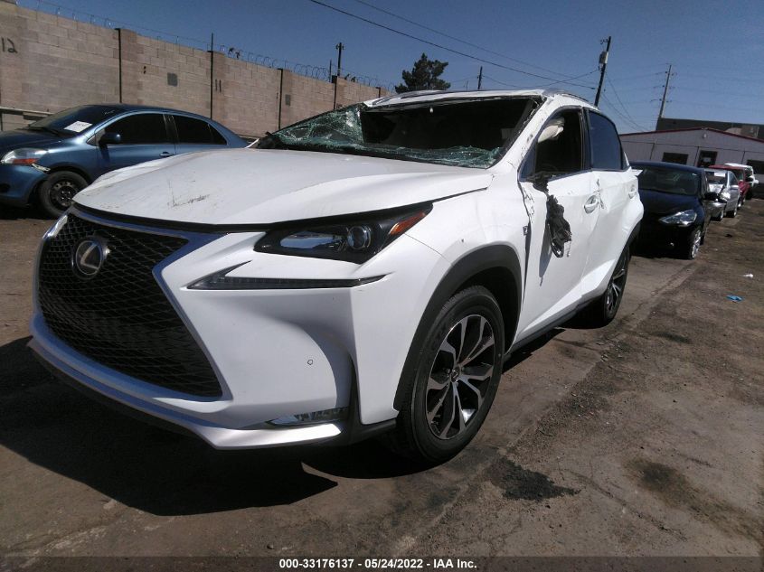 2017 LEXUS NX NX TURBO JTJYARBZ3H2051277