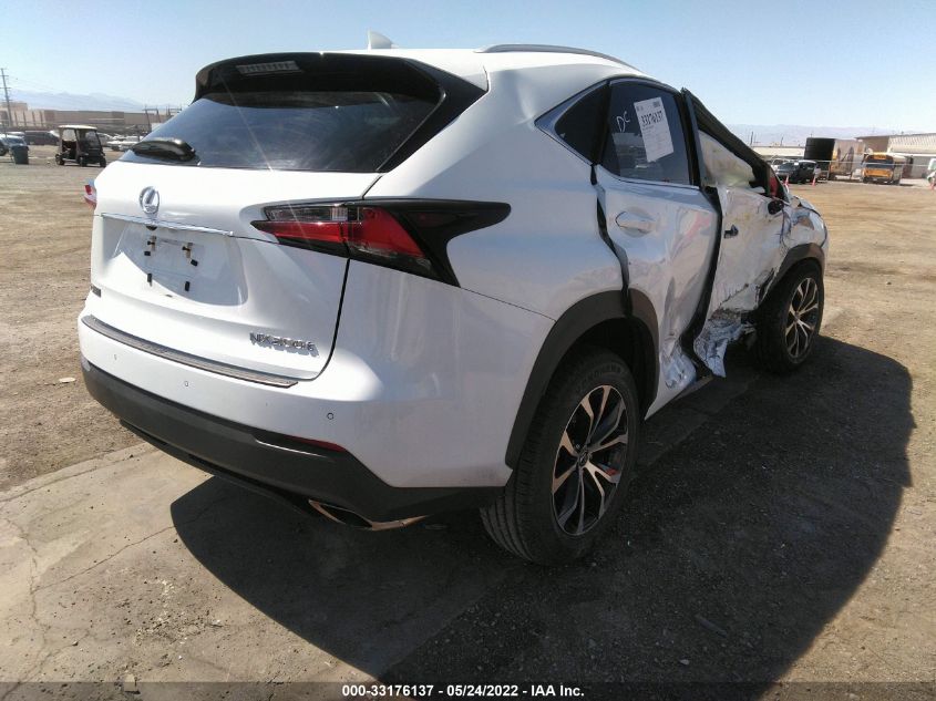 2017 LEXUS NX NX TURBO JTJYARBZ3H2051277