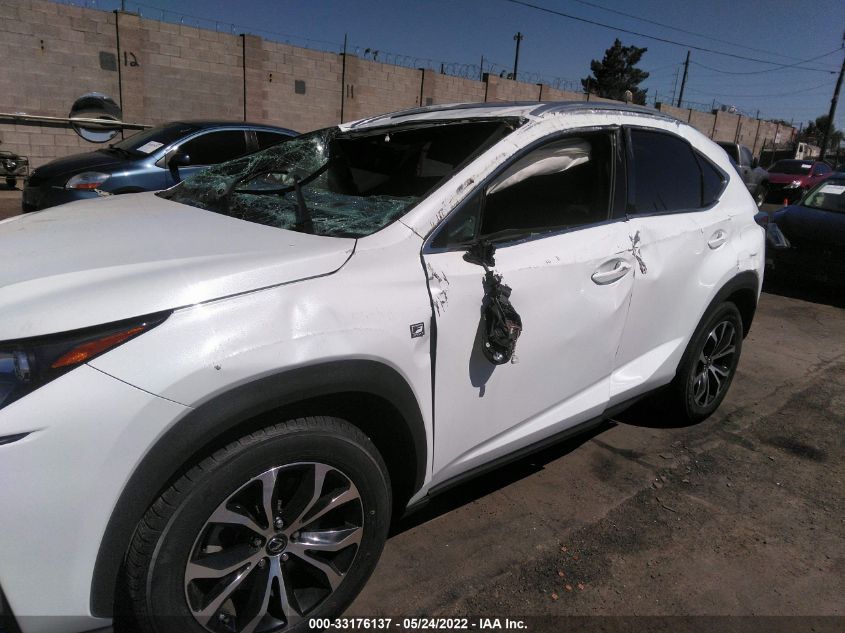 2017 LEXUS NX NX TURBO JTJYARBZ3H2051277