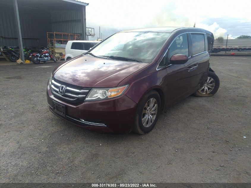 2015 HONDA ODYSSEY EX 5FNRL5H49FB086681