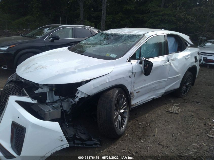 2020 LEXUS RX RX 350 F SPORT 2T2SZMDA5LC226128