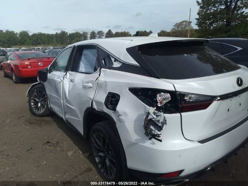 2020 LEXUS RX RX 350 F SPORT 2T2SZMDA5LC226128