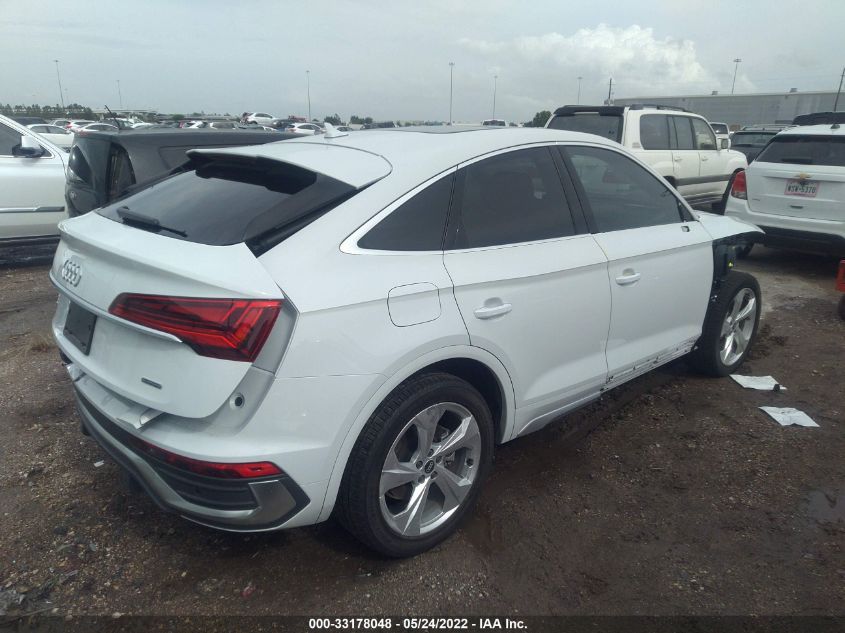 2021 AUDI Q5 SPORTBACK PREMIUM PLUS WA15AAFY9M2135309