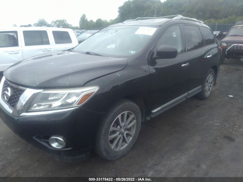 2015 NISSAN PATHFINDER SL 5N1AR2MM5FC602043