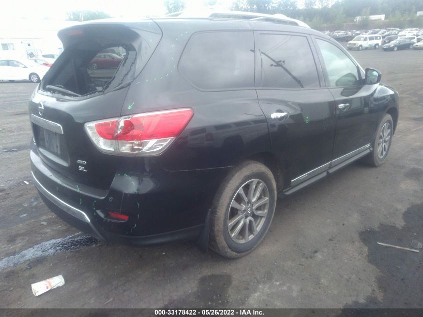 2015 NISSAN PATHFINDER SL 5N1AR2MM5FC602043