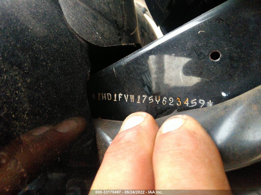 2005 HARLEY-DAVIDSON FLHTI 1HD1FVW175Y623459