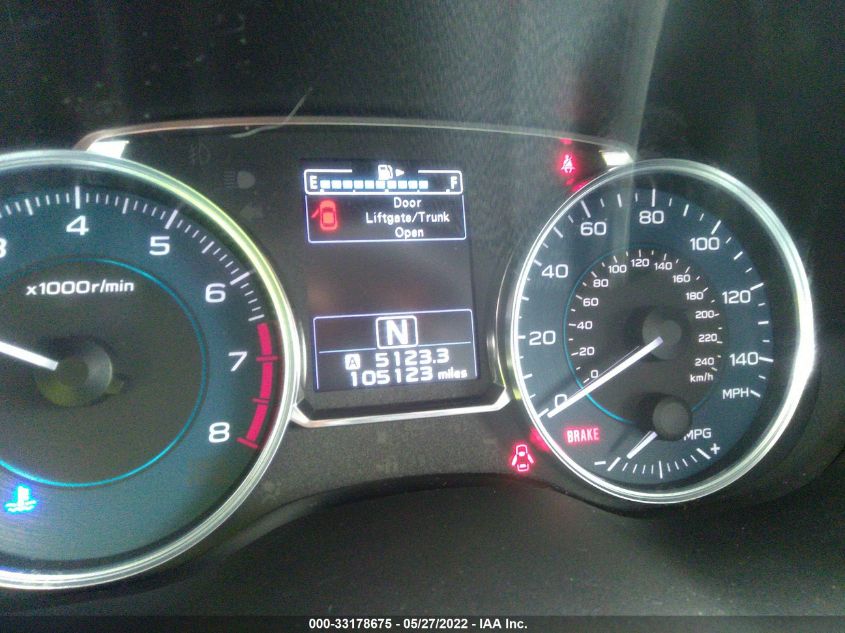 2015 SUBARU XV CROSSTREK LIMITED JF2GPAMC5F8263570