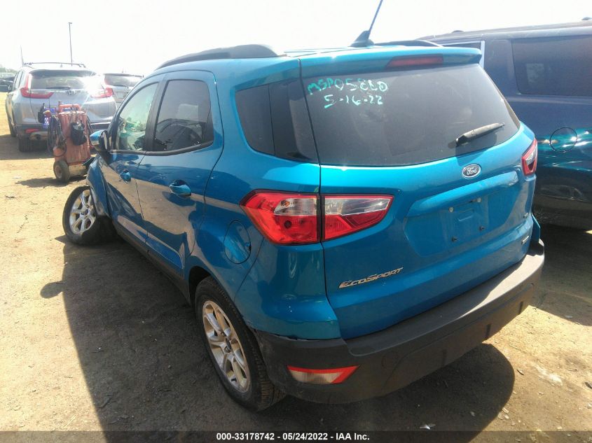 2018 FORD ECOSPORT SE MAJ3P1TE9JC205800