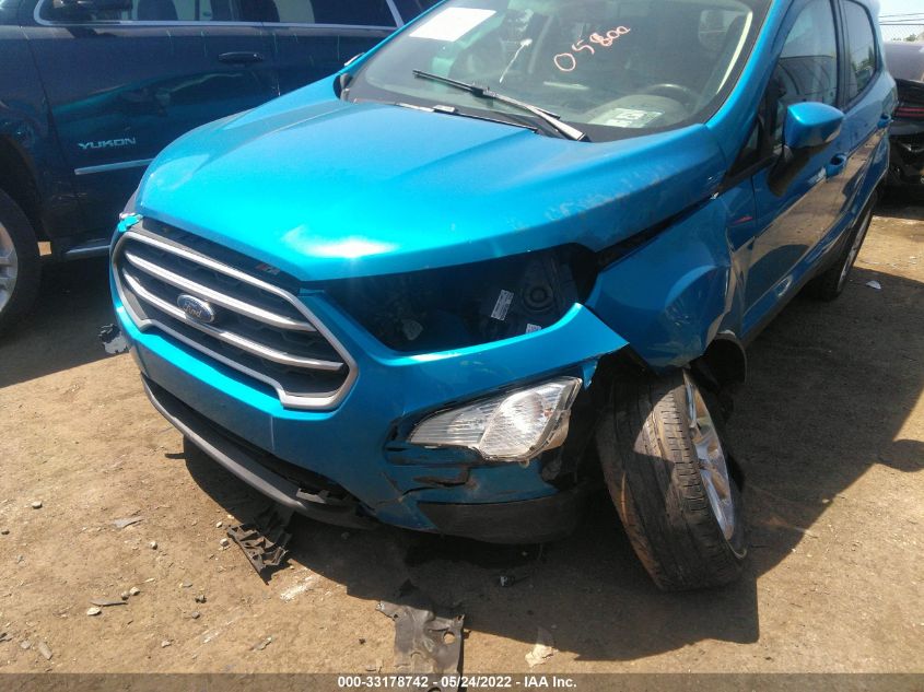 2018 FORD ECOSPORT SE MAJ3P1TE9JC205800