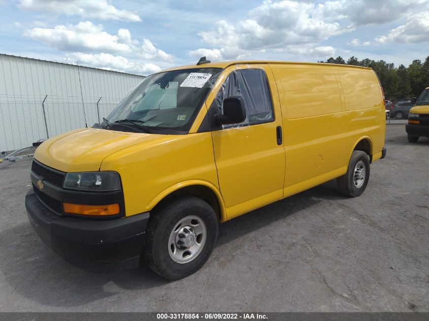 2019 CHEVROLET EXPRESS CARGO VAN 1GCWGAFP3K1336271