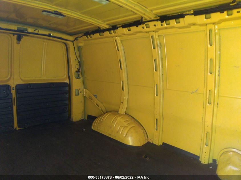 2019 CHEVROLET EXPRESS CARGO VAN 1GCWGAFPXK1338048